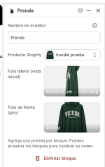 Perchero digital para Shopify - Imagen 3